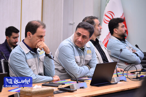 بازدید وزیر صمت از فولاد مبارکه در آخرین روز سال