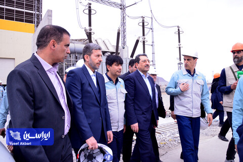 بازدید وزیر صمت از نواحی مختلف شرکت فولاد مبارکه