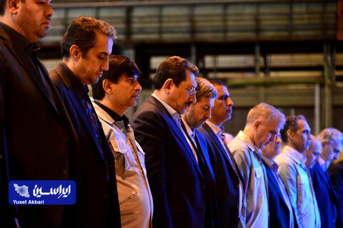 مراسم تحویل سال نو با حضور وزیر صمت در جمع کارکنان فولاد مبارکه