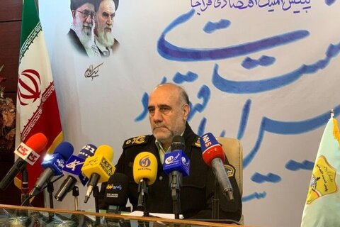 تشکیل ۱۷۸۴ پرونده در قرارگاه نوروزی پلیس اقتصادی فراجا حسین رحیمی