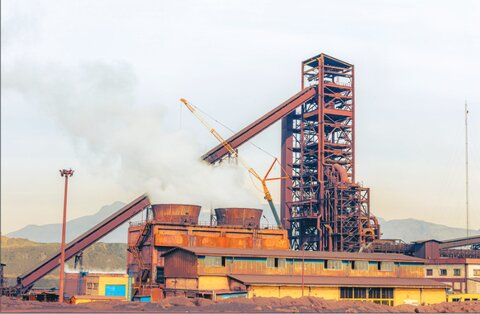 بهبود سقف تولید ماهانه آهن اسفنجی در شرکت فولاد و نورد سبا فولاد سبا