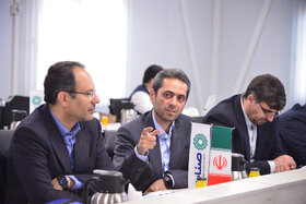 نشست مدیرعامل گروه فولاد مبارکه با مسئولین شرکت صناپ