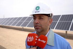 بازدید تخصصی مدیرعامل گروه فولاد مبارکه از بخشهای مختلف نیروگاه خورشیدی آفتاب شرق