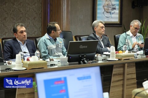 نشست مدیرعامل گروه فولاد مبارکه با مدیرعامل و اعضای هیئت مدیره شرکت امین طب سپانو