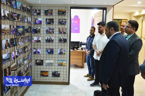 بازدید مدیر روابط عمومی گروه فولاد مبارکه از پایگاه خبری تحلیلی ایراسین