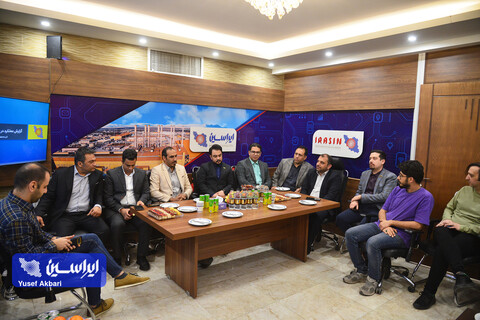 بازدید مدیر روابط عمومی گروه فولاد مبارکه از پایگاه خبری تحلیلی ایراسین