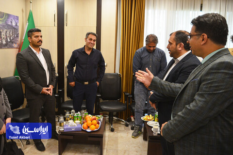 بازدید مدیر روابط عمومی گروه فولاد مبارکه از پایگاه خبری تحلیلی ایراسین