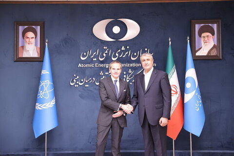 آغاز مذاکره مدیرکل آژانس بینالمللی انرژی اتمی با رئیس سازمان انرژی اتمی ایران  مذاکره مدیرکل آژانس بینالمللی