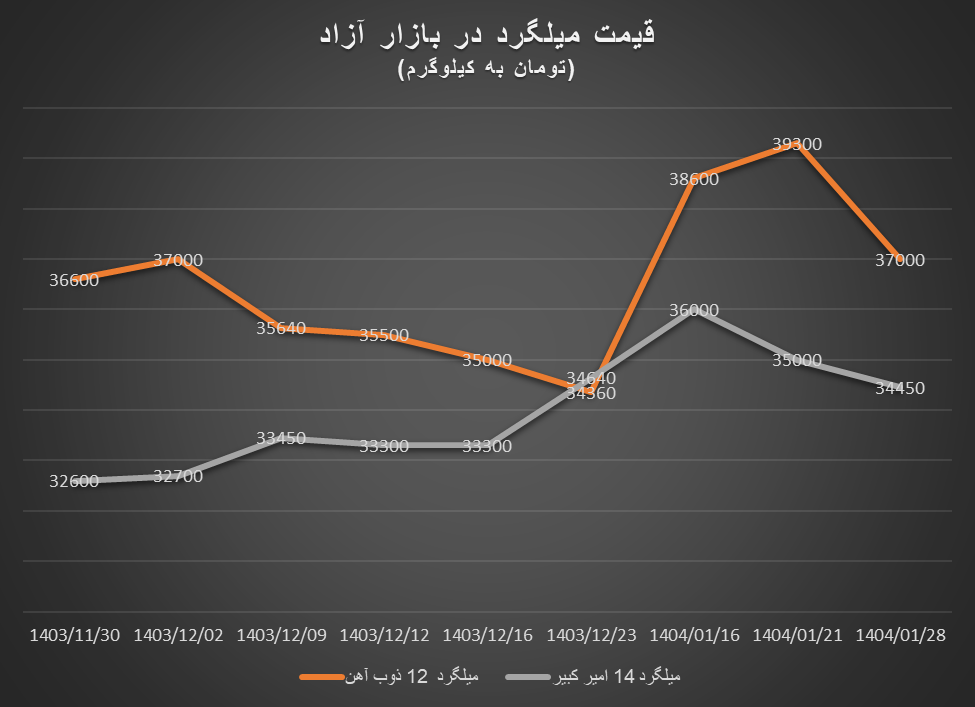 ریزش قیمت آهن آلات از استانبول تا اصفهان
