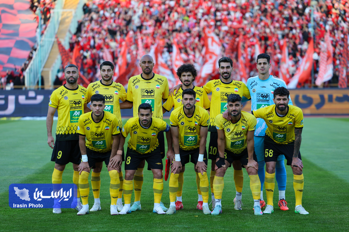 ترکیب سپاهان مقابل پرسپولیس