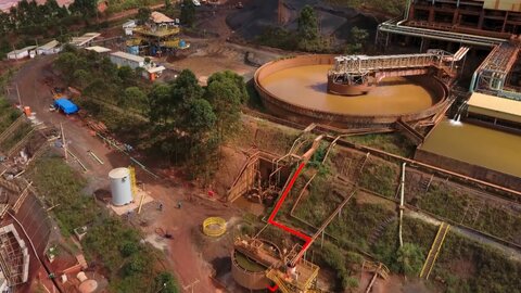 کاهش استخراج و تولید سنگ آهن در برزیل درپی بارندگیهای شدید سنگ آهن