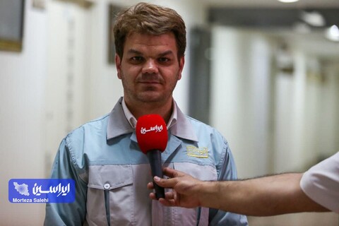 تست گریدهای ویژه ورقهای فولادی در فولاد ونورد سبا در حال انجام است سعید عابدی