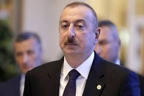 پیام تسلیت «الهام علی اف» در پی حادثه بندر شهید رجایی الهام علی اف