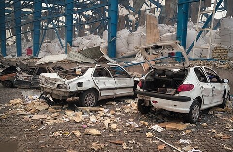 خسارات بیمه بدنه خودروهای آسیبدیده بندر شهید رجایی بدون کسر فرانشیز پرداخت میشود حادثه