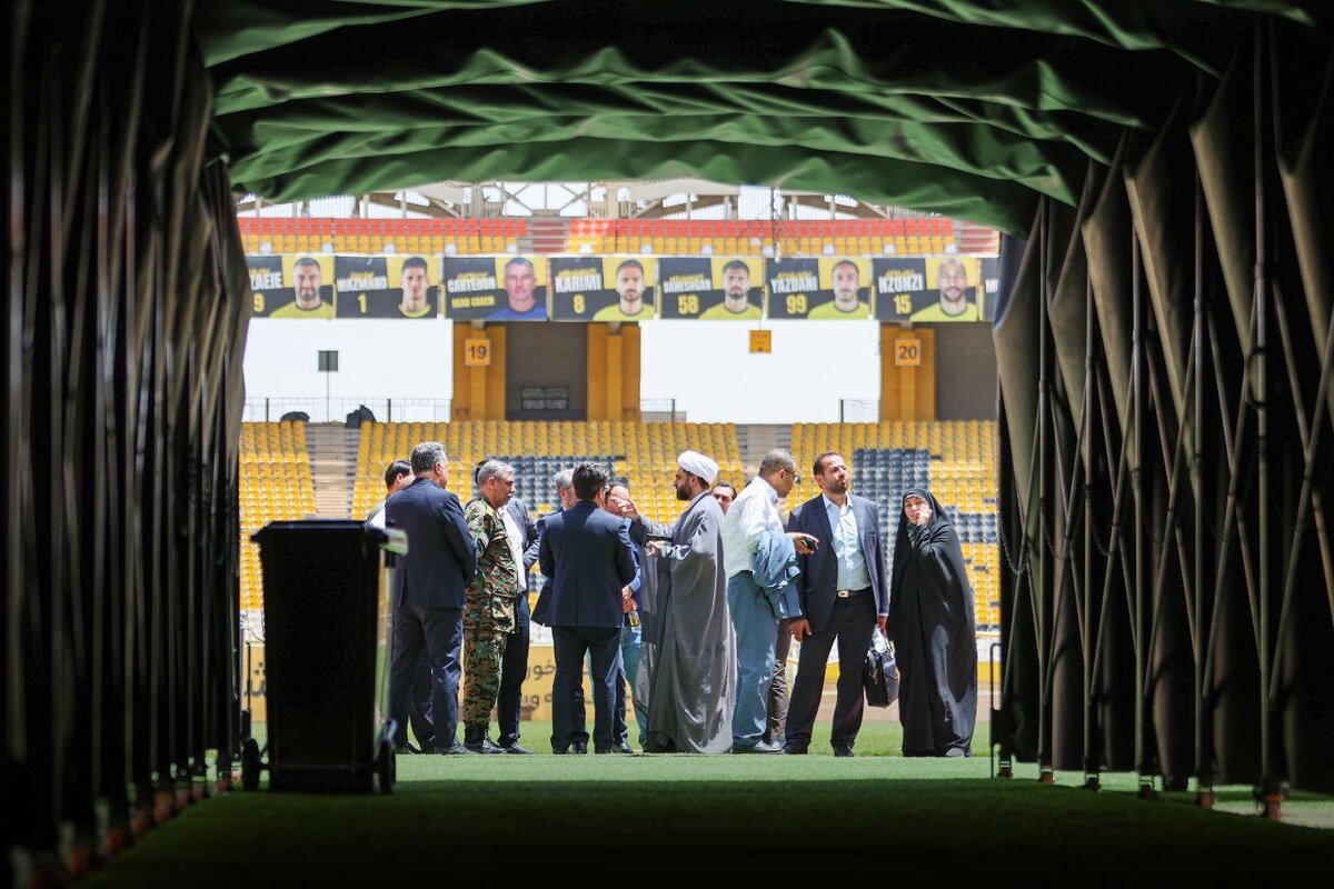 نشست ویژه فرهنگی و هواداری در ورزشگاه نقش جهان