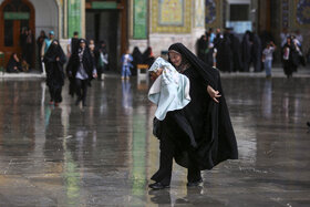 حال و هوای حرم رضوی در سالروز میلاد امام رضا علیه‌السلام