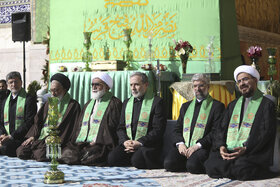 حال و هوای حرم رضوی در سالروز میلاد امام رضا علیه‌السلام