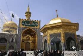 حال و هوای حرم رضوی در سالروز میلاد امام رضا علیه‌السلام