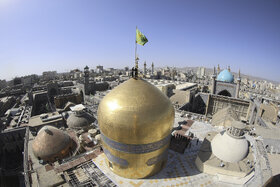 حال و هوای حرم رضوی در سالروز میلاد امام رضا علیه‌السلام