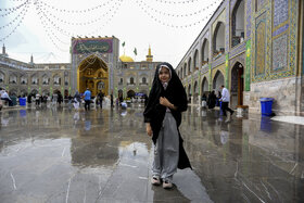 حال و هوای حرم رضوی در سالروز میلاد امام رضا علیهالسلام