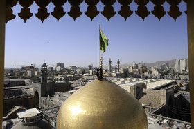 حال و هوای حرم رضوی در سالروز میلاد امام رضا علیه‌السلام