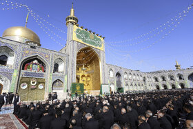 حال و هوای حرم رضوی در سالروز میلاد امام رضا علیه‌السلام
