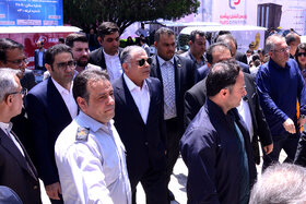 بازدید وزیر نفت از بیست و نهمین نمایشگاه بین‌المللی نفت