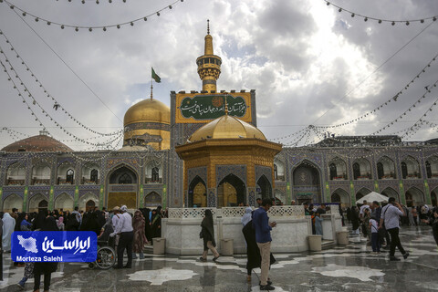 حال و هوای حرم رضوی در سالروز میلاد امام رضا علیه‌السلام