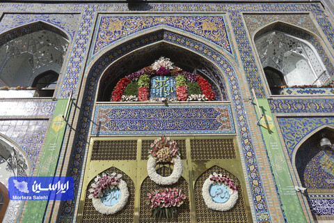 حال و هوای حرم رضوی در سالروز میلاد امام رضا علیه‌السلام