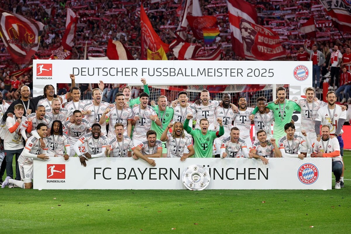 جشن قهرمانی بایرن مونیخ در بوندسلیگا