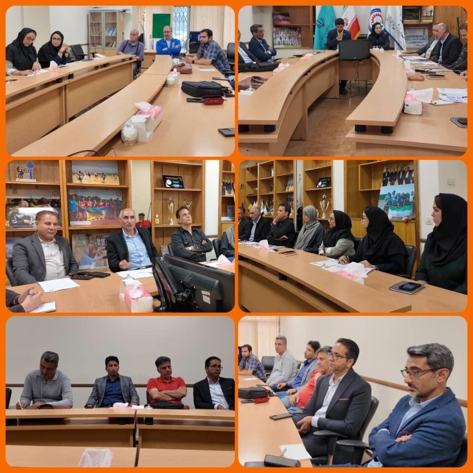 برگزاری نشست تخصصی مسئولان فدراسیون ورزش کارگری و انجمن بسکتبال کارگری کشور