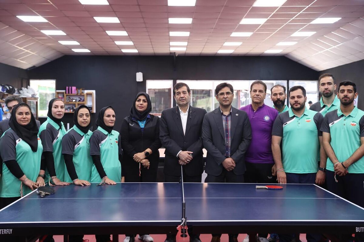 بازدید وزیر ورزش از اردوی تیمهای ملی ورزش کارگری