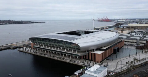 یک شرکت فولادی ۱۰۰۰ تن فولاد برای ساخت استادیوم «اورتون» در لیورپول تأمین کرد ورزشگاه اورتون