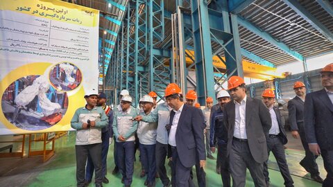 اولین پروژه ربات سربارهگیری کشور توسط شرکت سرمایهپذیر MSTID FUND انجام شد فولاد