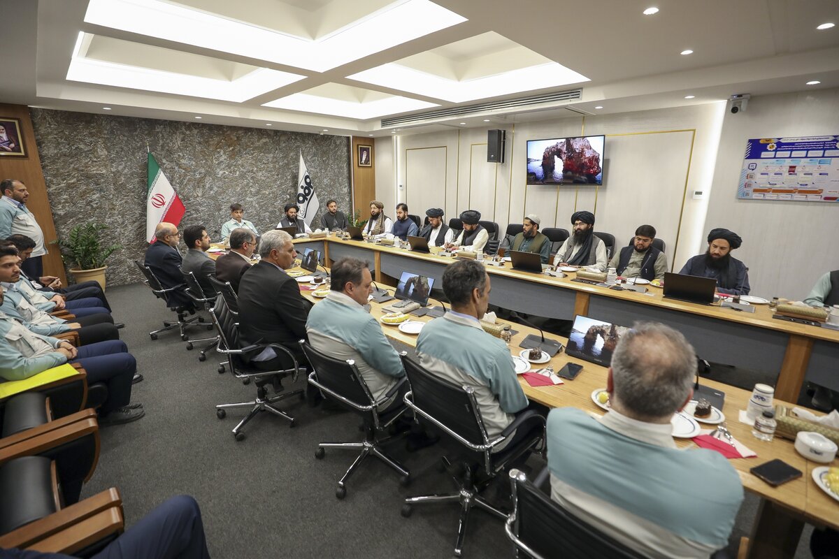  سرپرست وزارت معادن و پترولیوم افغانستان از فولاد مبارکه بازدید کرد 