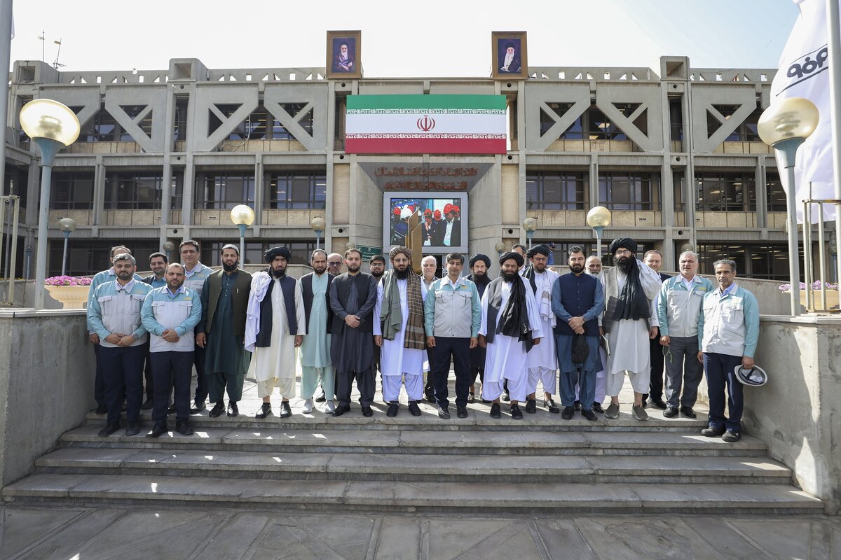 سرپرست وزارت معادن و پترولیوم افغانستان از فولاد مبارکه بازدید کرد