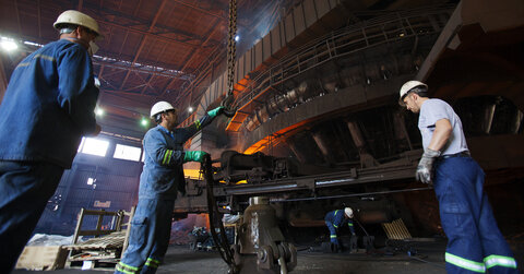 صنعت فولاد ترکیه در سال ۲۰۲۵ با کاهش تولید و نوسانات تقاضا مواجه است فولاد ترکیه