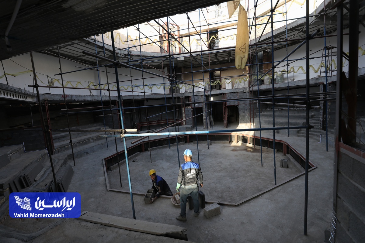 مدیرعامل گروه فولاد مبارکه از پروژه ساخت فتوت خانه غدیر اصفهان بازدید کرد