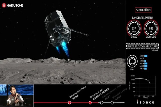 کاوشگر ژاپن به ماه برخورد کرد