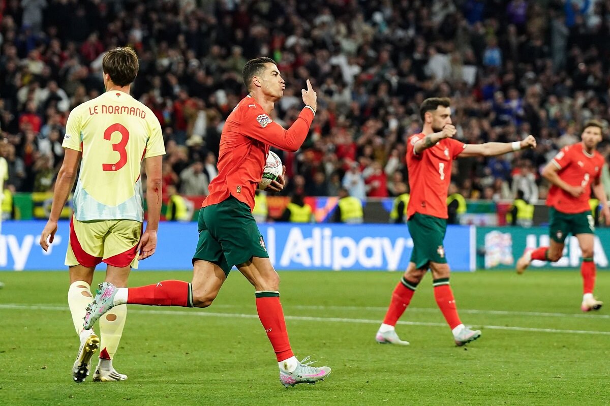 دومین قهرمانی پرتغال در لیگ ملتها/ رونالدو در ۴۰ سالگی هم جام گرفت