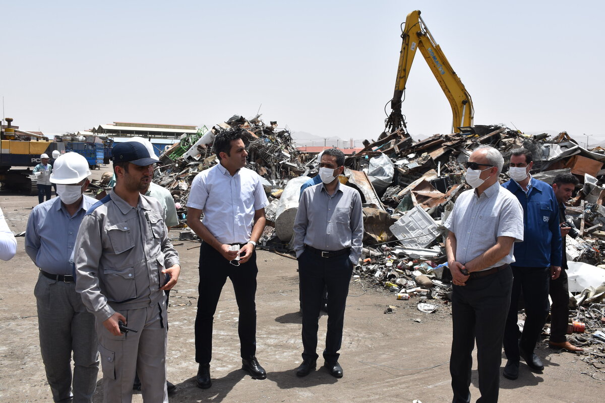 هلدینگ آتیهفولاد با همکاری توکافولاد به دنبال تسلط حرفهای بر بازار فرآوری ضایعات فلزی