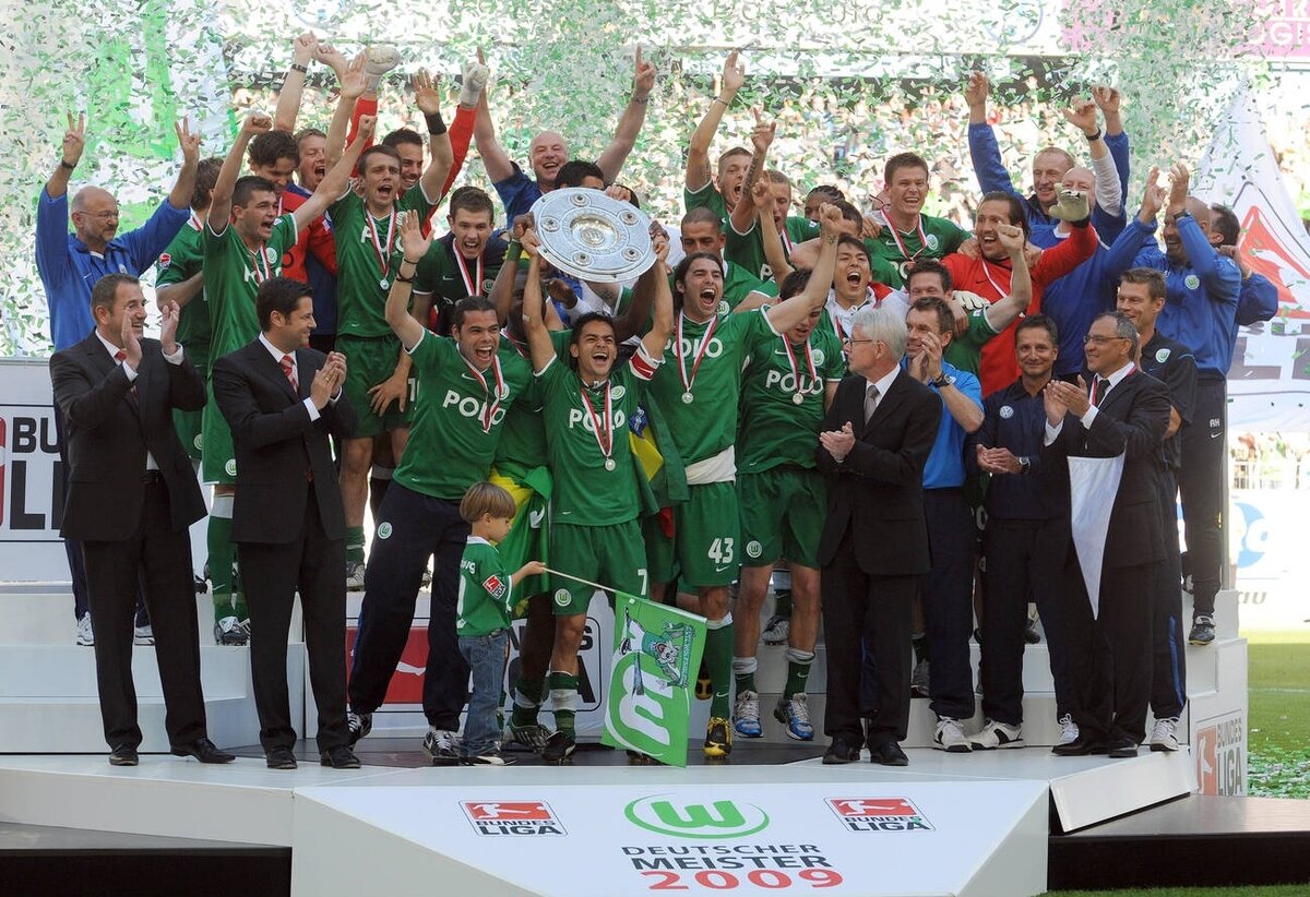 قهرمانی ولفسبورگ در بوندسلیگا