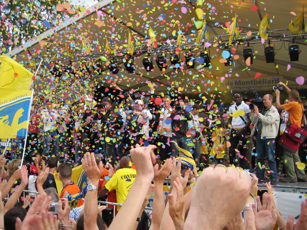 جشن قهرمانی سوشو در جام حذفی سال ۲۰۰۷