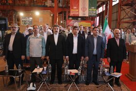 گزارش تصویری آیین افتتاح واحد فولادسازی سفیددشت