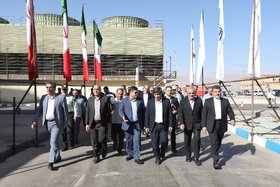 گزارش تصویری آیین افتتاح واحد فولادسازی سفیددشت