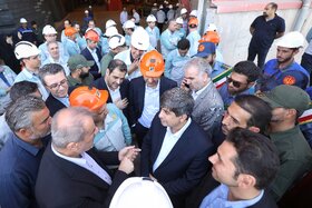 گزارش تصویری آیین افتتاح واحد فولادسازی سفیددشت