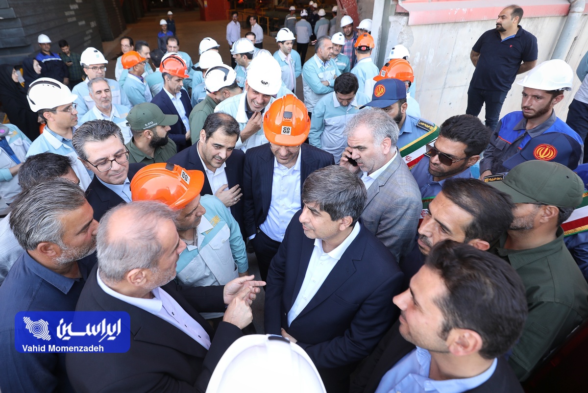 فولاد سفیددشت روی خط تولید؛ فرمان افتتاح با حضور رئیسجمهور