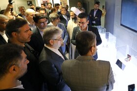 بازدید وزیر علوم از مرکز نوآوری فولاد مبارکه در دانشگاه صنعتی اصفهان
