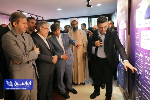 بازدید وزیر علوم از مرکز نوآوری فولاد مبارکه در دانشگاه صنعتی اصفهان
