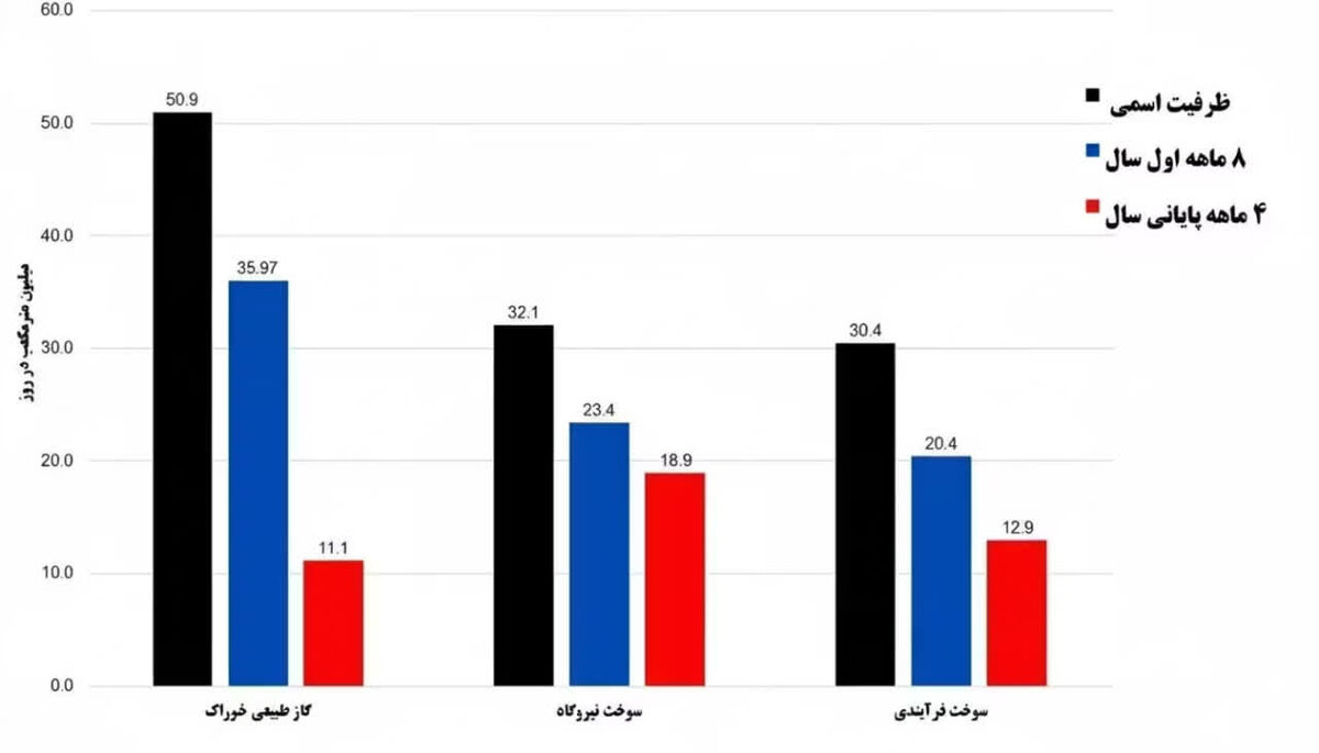 اختلال در خوراک گاز؛ ضربه به پتروشیمی